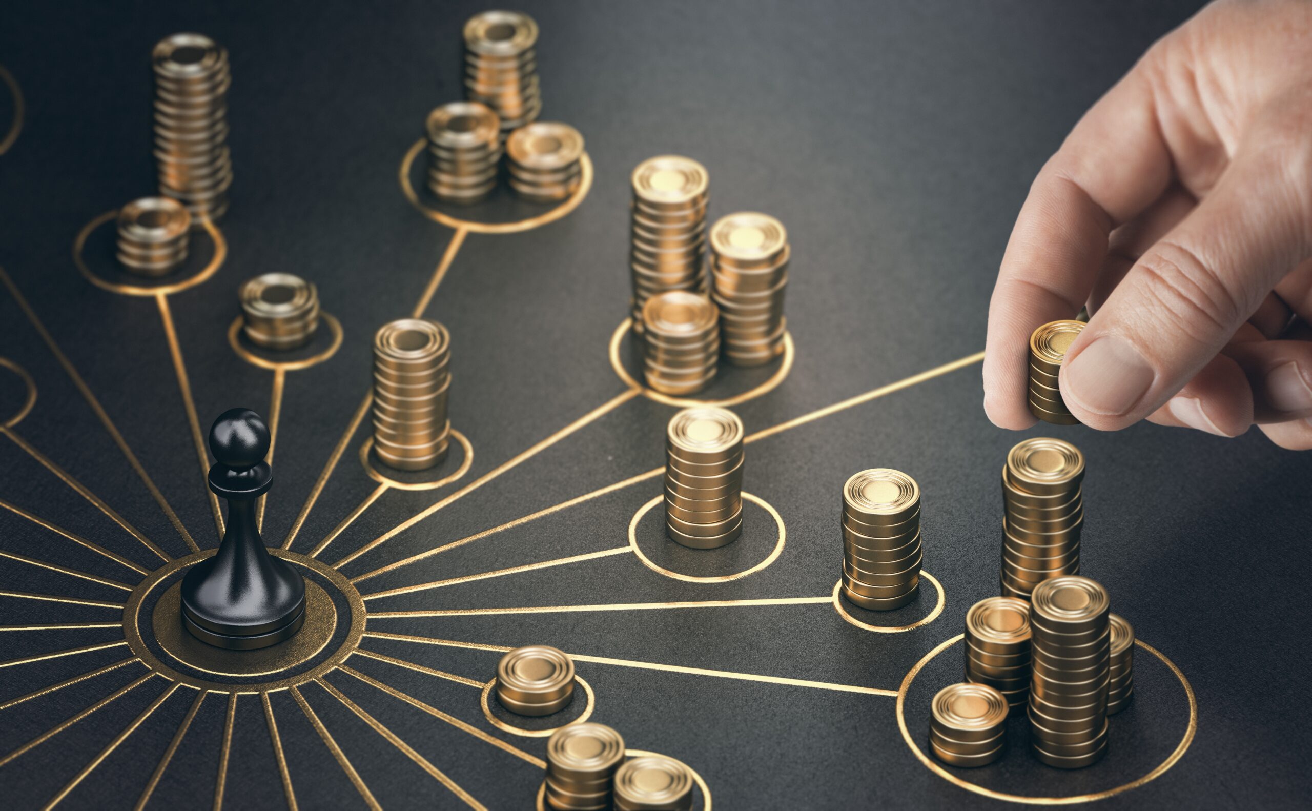 Stock photo of coins