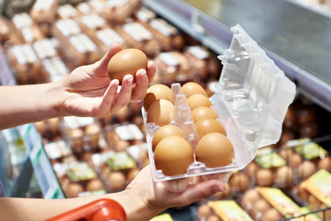 Shopping for eggs