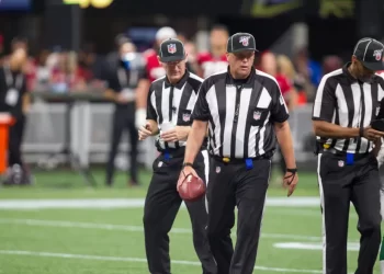 Stock image of NFL referee