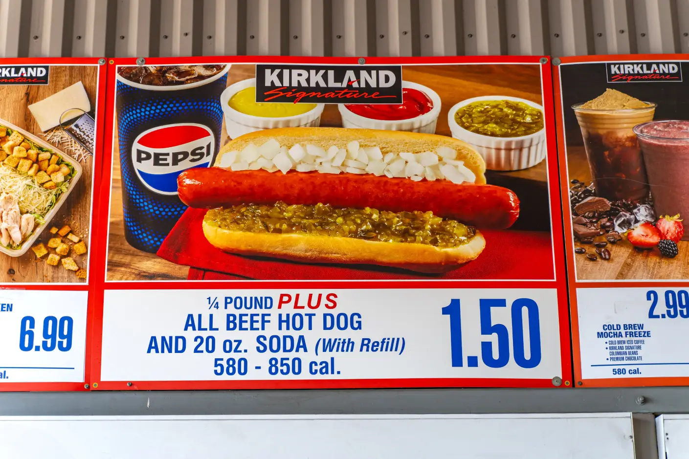 Costco hot dog price