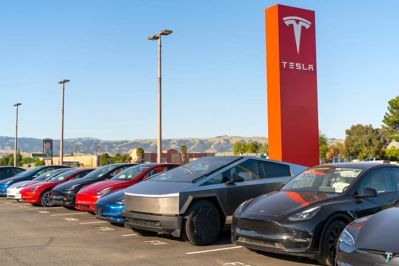 Tesla car dealership