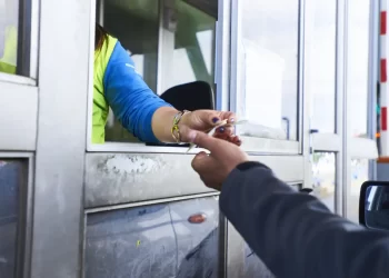 Fees paid at a toll