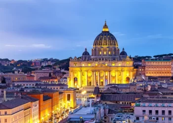 A picture of the Vatican