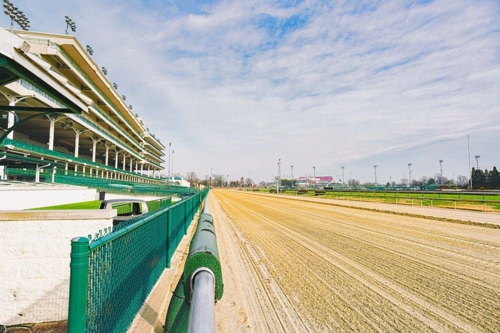 Churchill Downs track.