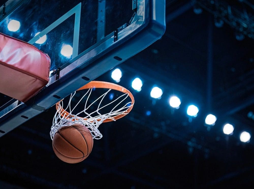 Basketball swoosh