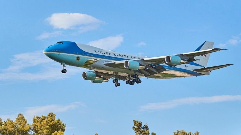 Picture of airforce one