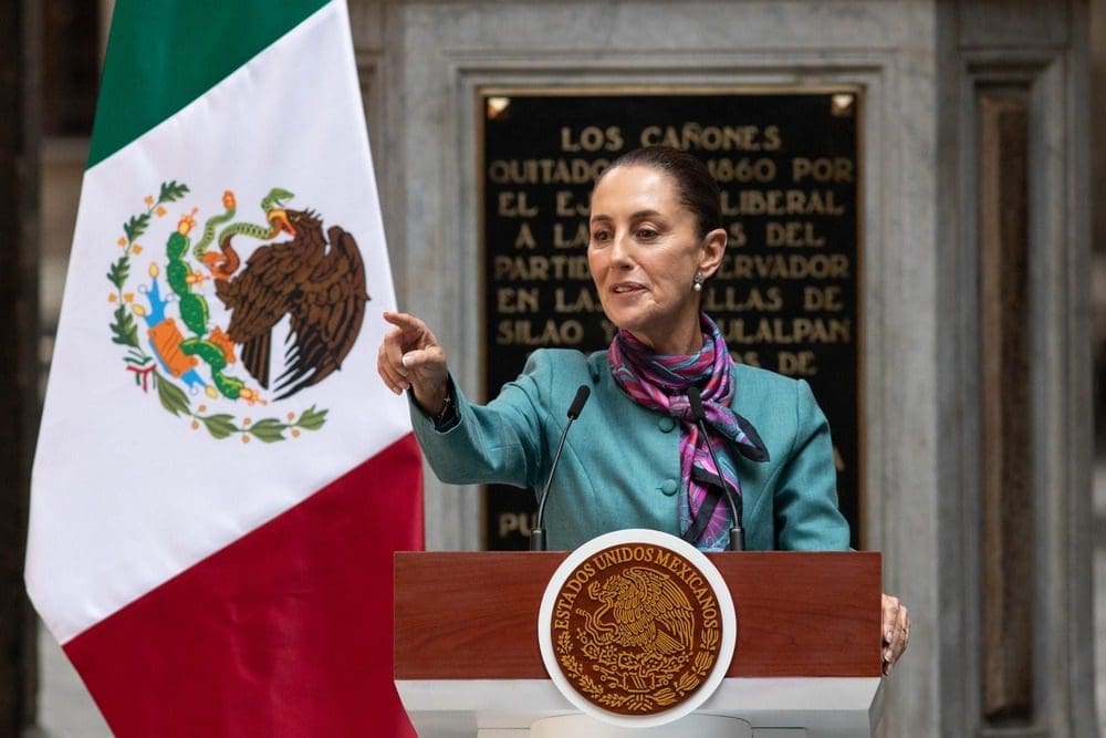 Picture of the Mexican president
