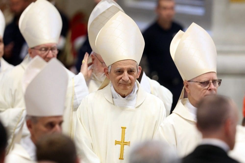 Picture of Matteo Zuppi, candidate for the next pope.