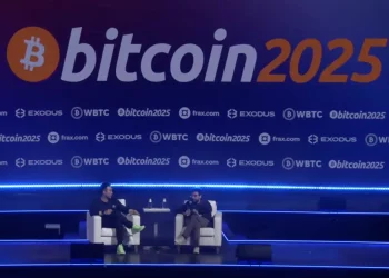 Tarek Mansour speaks at Bitcoin 2025