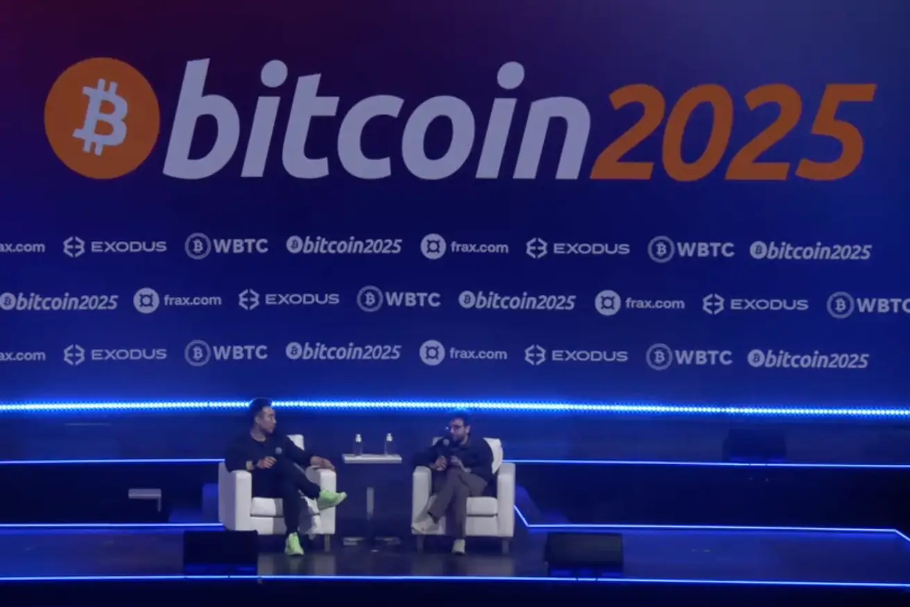 Tarek Mansour speaks at Bitcoin 2025