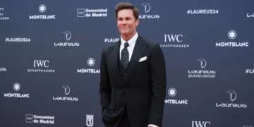 Tom Brady walking red carpet