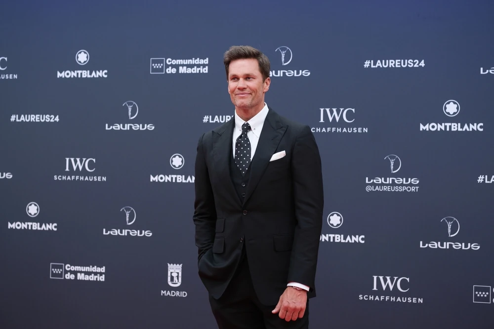 Tom Brady walking red carpet