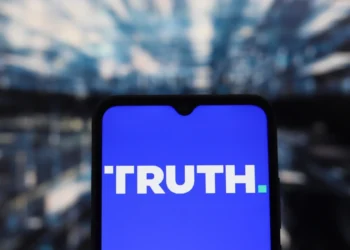 Screenshot of Truth Social app